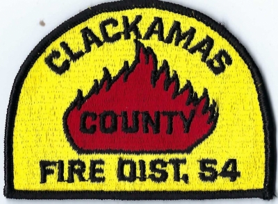 Clackamas County Fire District #54 (OR)
DEFUNCT
