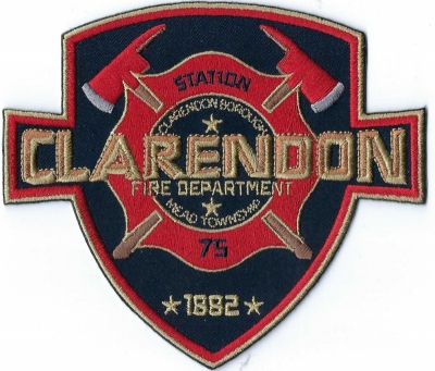 Claarendon Fire Department (PA)
Population < 500.  Station 75.
