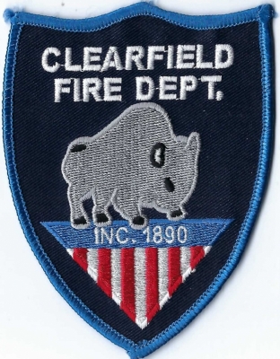 Clearfield Fire Department (PA)
The High School's mascot is the bison, modeled after the American Bison.  See patch.
