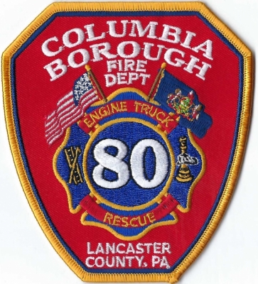 Columbia Borough Fire Department (PA)
Population < 2,000.
