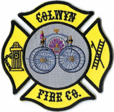 Colwyn Fire Company (PA)
DEFUNCT - Closed due to budget.  Darby Fire Company #1 now serves Colwyn, PA.
