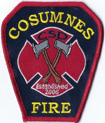 Consumnes CSD Fire Department (CA)
Community Services District
