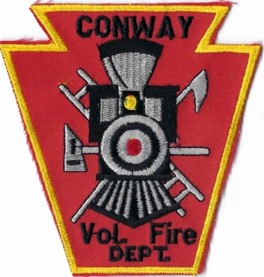 Conway Volunteer Fire Department (PA)
The Conway Yard, built by the Pennsylvania Railroad is the world’s largest and most advanced automatic freight classification yard. 
