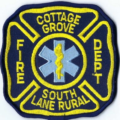 Cottage Grove Fire Department (OR)
DEFUNCT - Merged w/South Lane County Fire Rescue
