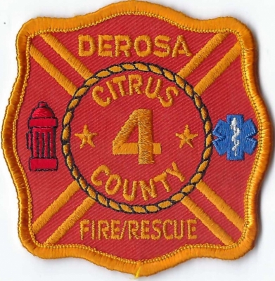 De Rosa Fire Rescue (FL)
DEFUNCT - Merged w/Citrus County Sheriff's Office/Fire Rescue in 2012.
