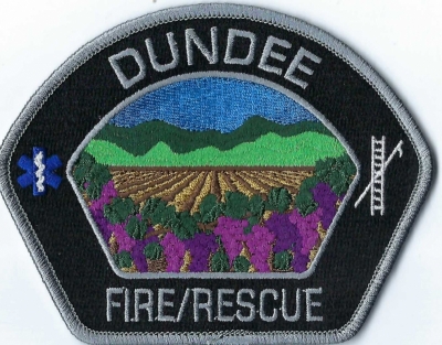 Dundee Fire Department (OR)
Dundee and the Dundee Hills are known as the epicenter of Oregon Pinot Noir.  See patch.
