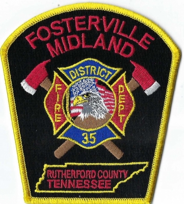 Fosterville Midland Fire Department (TN)
Station 35.
