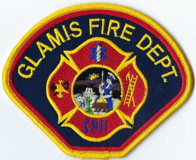 Glamis Fire Department (CA)
DEFUNCT - Known for its famous sand dunes.  Merged w/Imperial County Fire Department.
