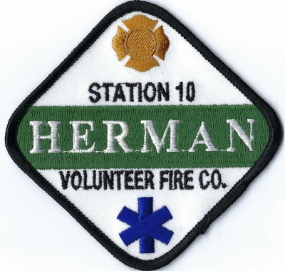 Herman Volunteer Fire Company (PA)
Population < 2,000.  Station 10.
