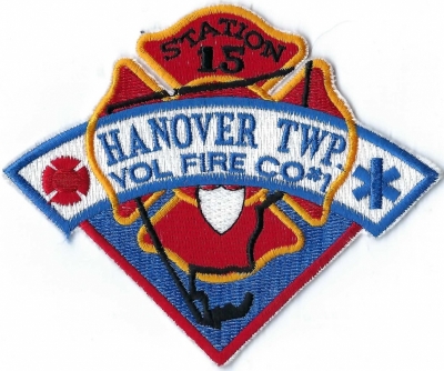 Hanover Twp. Volunteer Fire Company (PA)
Station 15.
