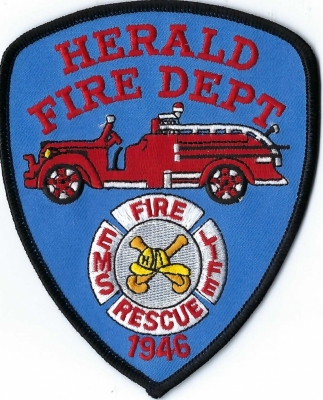 Hearld Fire Department (CA)
Population < 2,000
