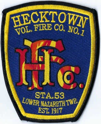 Hecktown Volunteer Fire Company No. 1 (PA)
Station 53.
