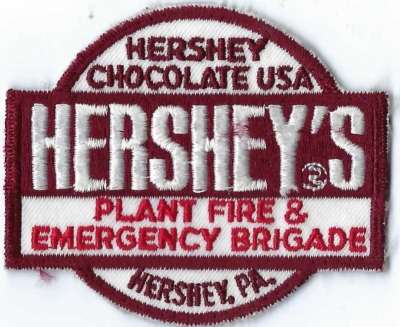 Hershey's Chocolate Plant Fire Brigade (PA)
The Hershey Company, often called Hershey or Hershey's, is an American confectionery company headquartered in Hershey, PA.
