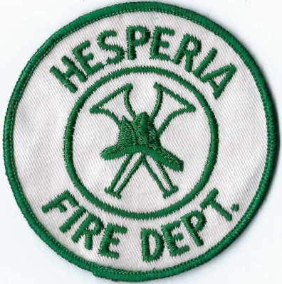 Hesperia Fire Department (CA)
DEFUNCT - Merged w/San Bernardino County Fire Department
