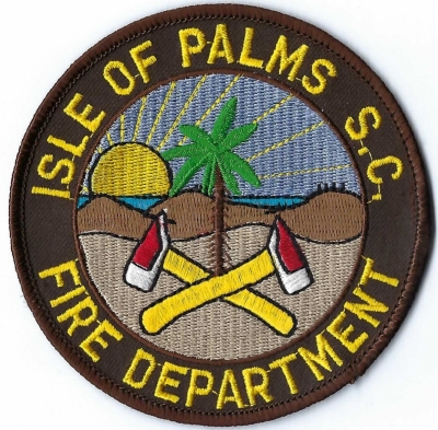 Isle of Palms Fire Department (SC)
The city was named for its palm trees, which were brought to the island by shipwrecked sailors around 1680.
