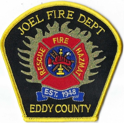 Joel Fire Department (NM)
DEFUNCT - Merged w/Joel Fire District.
