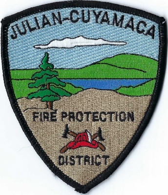 Julian-Cuyamaca Fire Protection District (CA)
DEFUNCT - Merged w/San Diego County Fire Department
