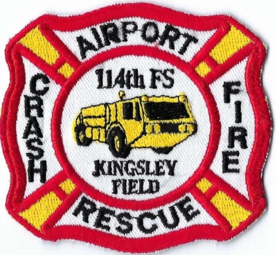 Kingsley Field 114th FS Crash Fire Rescue (OR)
DEFUNCT - Military
