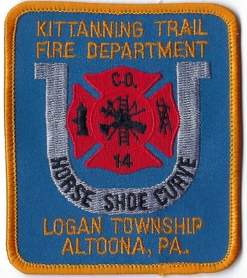 Kittanning Trail Fire Department (PA)
DEFUNCT - Merged w/Logan Township United Fire Department in 2009.  Home of World Famous Horseshoe Curve train track 1854.
