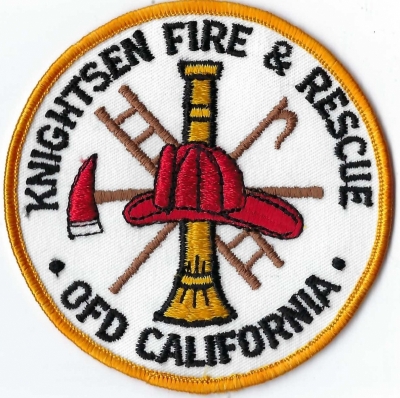 Knightsen Fire & Rescue (CA)
DEFUNCT - Merged w/East Contra Costa Fire District

