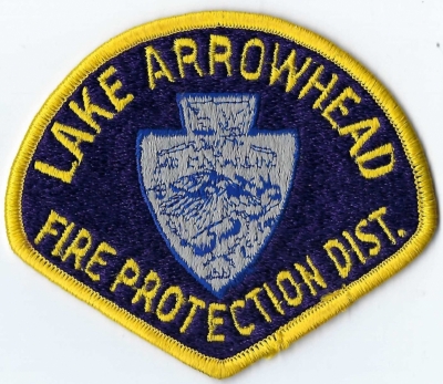 Lake Arrowhead Fire Protection District (CA)
DEFUNCT - Merged w/San Bernardino County Fire Department
