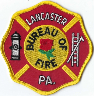 Lancaster Bureau of Fire (PA)
Originally called Hickory Town, the city was renamed after the English city of Lancaster by John Wright. Its symbol, the red rose.
