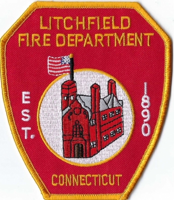 Litchfield Fire Department (CT)
Population < 2,000.  Original Litchfield Fire Station on patch.  Built in 1890.

