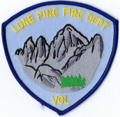Lone Pine Volunteer Fire Department (CA)
Population < 2,000
