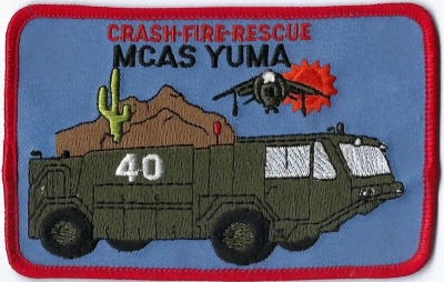 MCAS Yuma Crash Fire Rescue (AZ)
Marine Corp Air Station - Crash Truck 40 & A-10 Aircraft.

