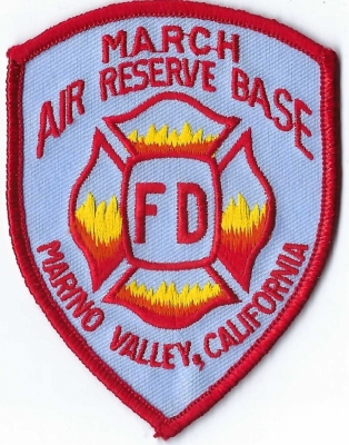 March Air Reserve Base Fire Department (CA)
MILITARY - March Air Reserve Base kept 2,169 acres of March AFB after it closed in 1996.
