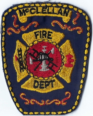 McClellan AFB Fire Department (CA)
DEFUNCT - Air Force Base Closed 2001
