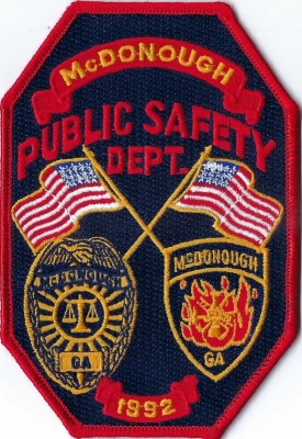 McDonough Department Public Safety (GA)
