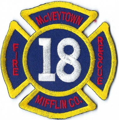 McVeytown Fire Department (PA)
Population < 500.  Station 18.
