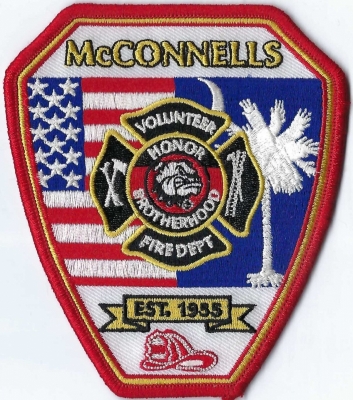 McConnells Volunteer Fire Department (SC)
Population < 500.
