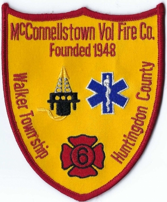 McConnellstown Volunteer Fire Company (PA)
DEFUNCT (Merged w/Huntingdon Regional Fire Rescue - 2010)
