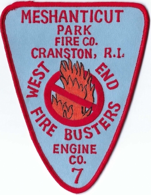 Meshanticut Park Fire Company (RI)
DEFUNCT - Disbanded 1995
