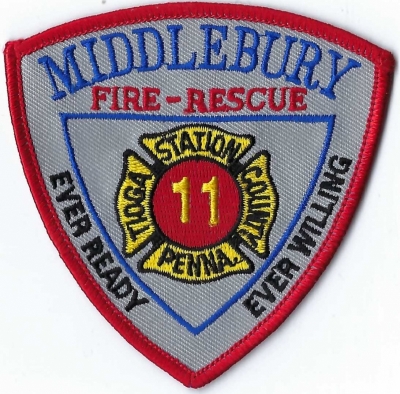 Middlebury Fire Rescue (PA)
Population < 2,000.
