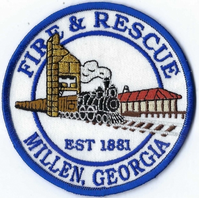 Millen Fire & Rescue (GA)
The train depot in Millen, was destroyed by Union forces during the Civil War and later rebuilt and in use today.
