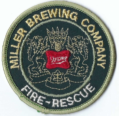 Miller Brewing Company Fire Rescue
