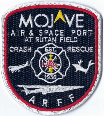Mojave Air & Space Port Fire Department (CA)
AIRPORT - First facilty ever licensed in US for horizontal launches of resuable spacecraft.  Certified as a Spaceport by FAA in 2004.
