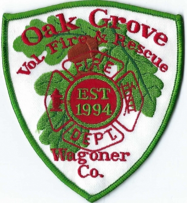 Oak Grove Volunteer Fire Department (OK)
Population < 2,000
