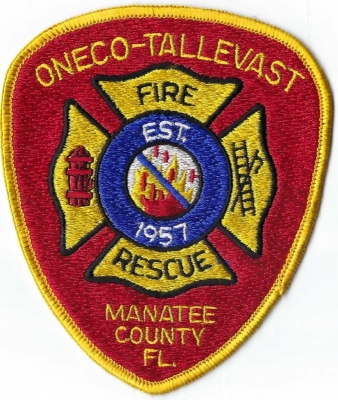Oneco-Tallevast Fire Department (FL)
DEFUNCT - Merged w/Southern Manatee Fire Rescue.
