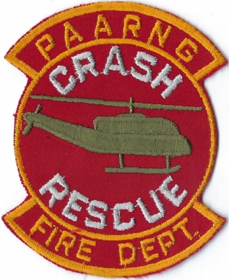 PAARNG Crash Rescue Fire Department (PA)
Pennsylvania Army Reserve National Guard.
