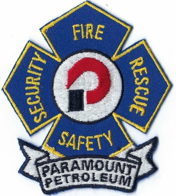 Paramount Petroleum Fire Department (CA)
DEFUNCT - Oil Refinery - Merged w/World Energy 2018.
