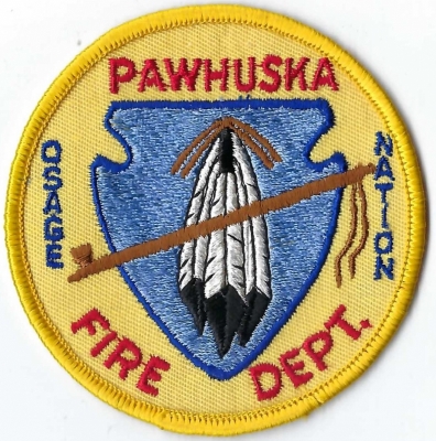 Pawhuska Fire Department (OK)
Osage Nation Indian Tribe
