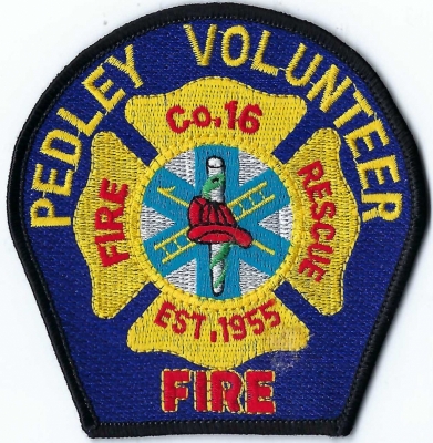 Riverside County Station #16 - Pedley (CA)
Pedley Volunteer Fire Department
