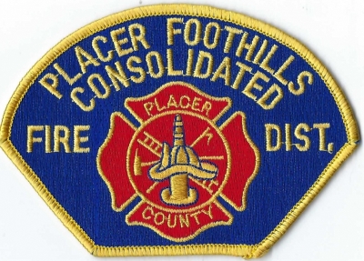 Placer Foothills Consolidaed Fire District (CA)
DEFUNCT - Merged w/Placer County Fire Department
