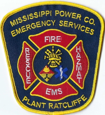 Plant Ratcliffe Fire Department (MS)
PRIVATE - Mississippi Power Company
