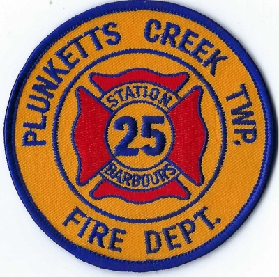 Plunketts Creek Twp. Fire Department (PA)
Station 25.

