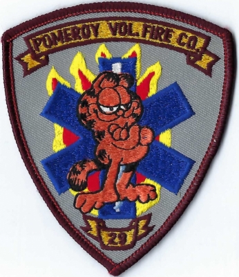 Pomeroy Volunteer Fire Company (PA)
DEFUNCT - Merged w/Keystone Valley Fire Department in 2013.
